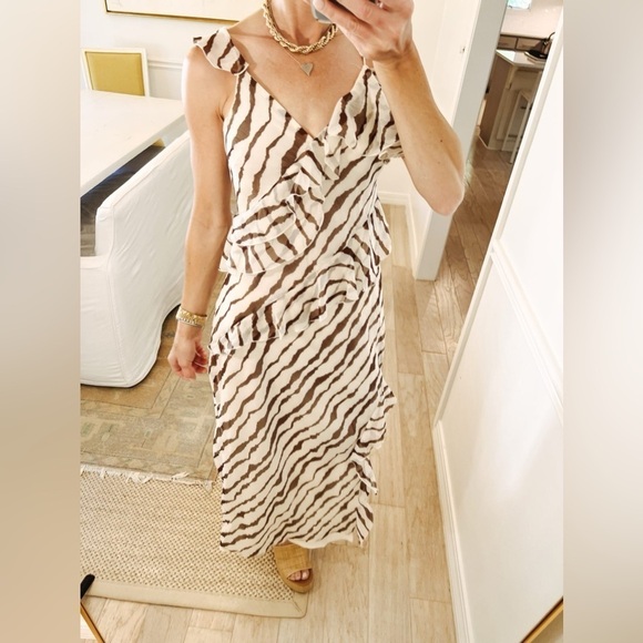 Women's Ruffle Ankle Length Dress - Future Collective™ with Jenee Naylor - Picture 7 of 8